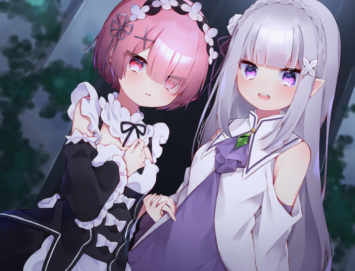 Ram and Emilia from Re:ZERO -Starting Life In Another World-