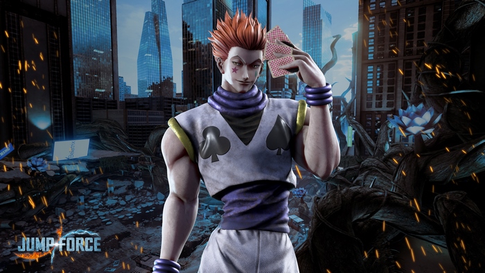 Hisoka from Hunter x Hunter in Jump Force