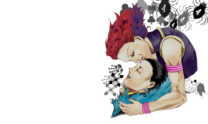 Hisoka and Chrollo Lucilfer from Hunter X Hunter