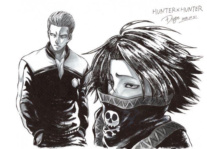 Phinks Magcub and Feitan Portor from Hunter x Hunter