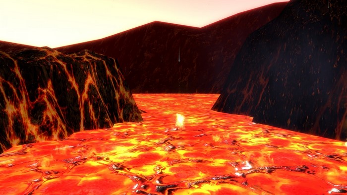 Hells River Canyon with Lava Flow