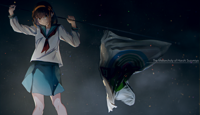 Haruhi Suzumiya from The Melancholy of Haruhi Suzumiya 4K