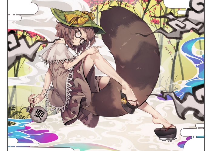 Mamizou Futatsuiwa from Touhou 4K