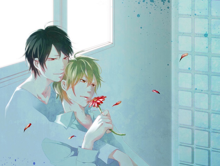 Izaya Orihara and Shizuo Heiwajima from Durarara!!