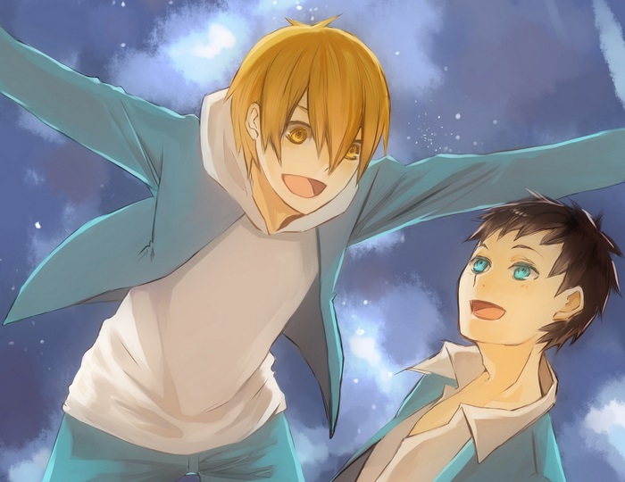 Masaomi Kida and Mikado Ryūgamine from Durarara!!