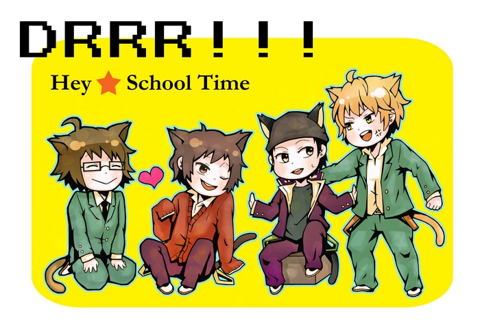Durarara!! characters with cat ears