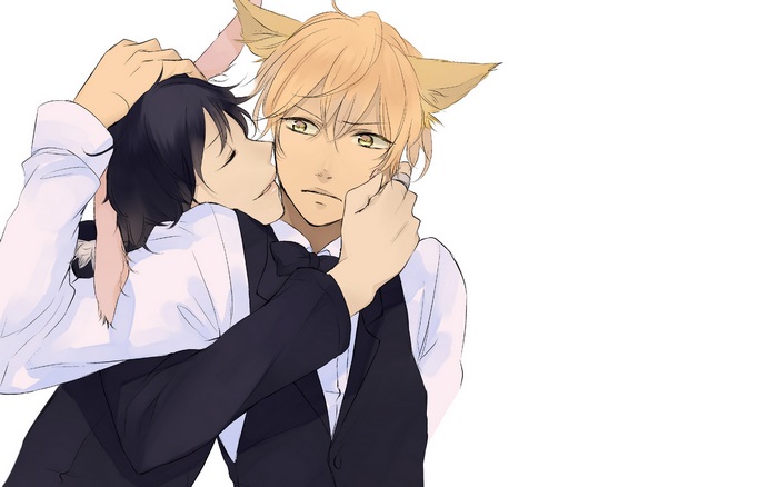 Shizuo Heiwajima and Izaya Orihara from Durarara!!
