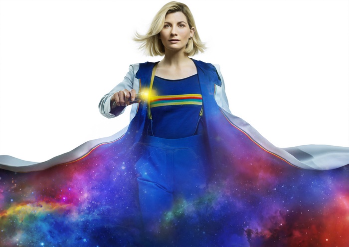 Jodie Whittaker as the Doctor from Doctor Who