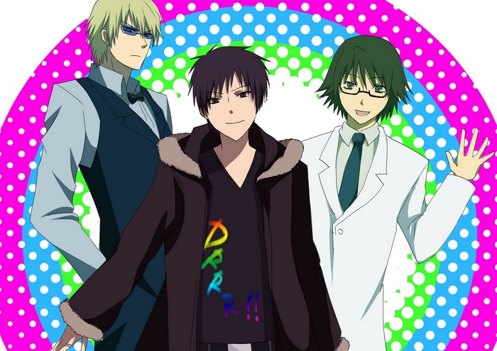 Durarara!! Shinra, Shizuo, and Izaya