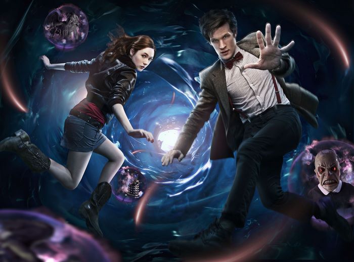 Doctor Who 4K: Karen Gillan and Matt Smith