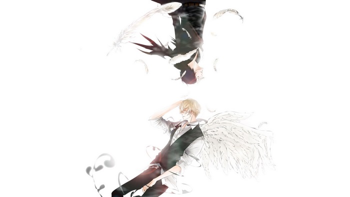 Izaya Orihara and Shizuo Heiwajima from Durarara!!