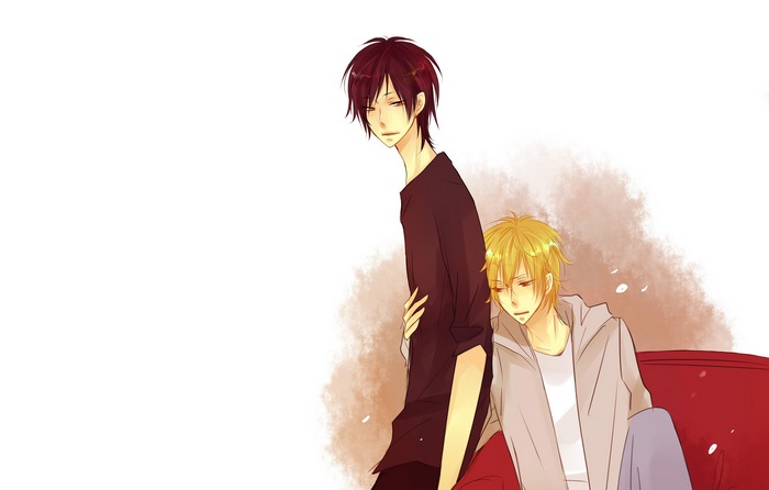 Shizuo Heiwajima and Izaya Orihara from Durarara!!