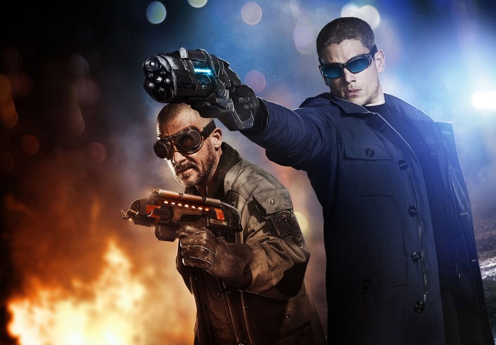 Captain Cold and Heat Wave from The Flash