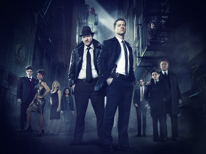 Gotham 4K: Ben McKenzie, Donal Logue, Robin Lord Taylor, David Mazouz