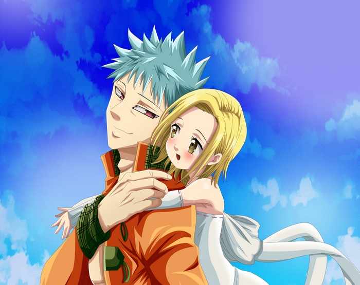 Ban and Elaine from The Seven Deadly Sins