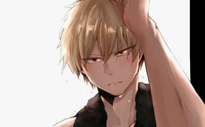 Katsuki Bakugou Intense Gaze Artwork