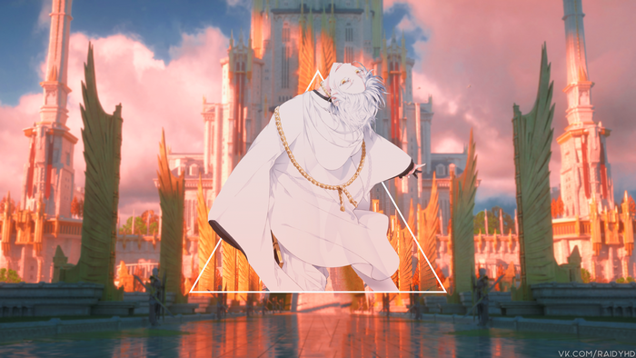 Tsurumaru Kuninaga from Touken Ranbu 4K