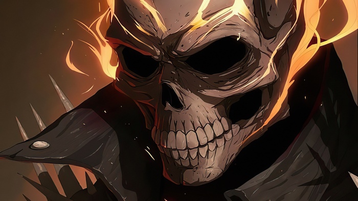 Ghost Rider from Marvel Comics 4K