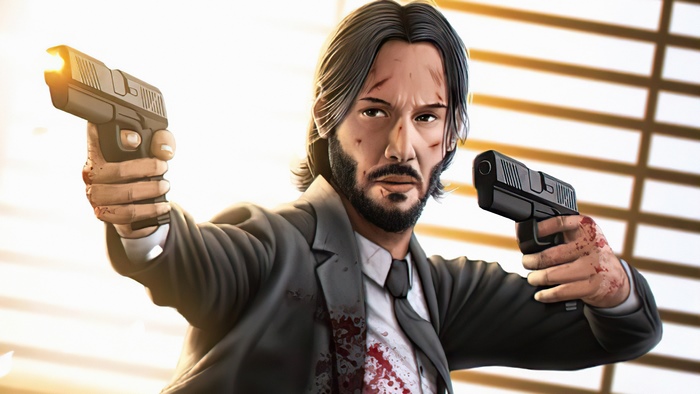 John Wick from John Wick 4K