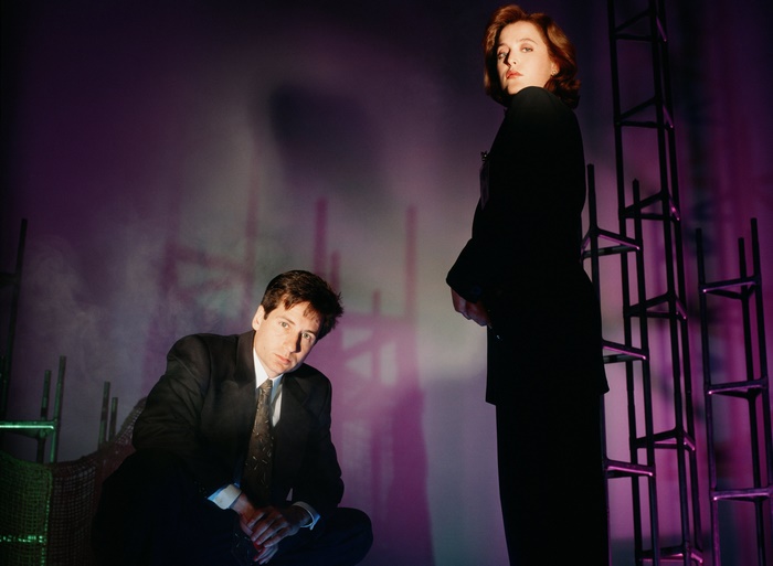 Fox Mulder and Dana Scully from The X-Files