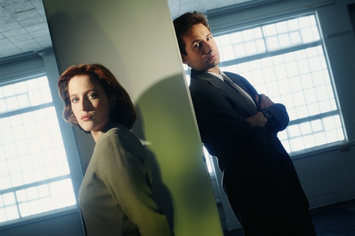 Dana Scully and Fox Mulder from The X-Files