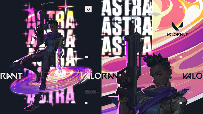 Valorant Astra 4K Phone iPhone Wallpaper #5540a