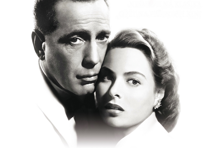 Ingrid Bergman and Humphrey Bogart from Casablanca 4K