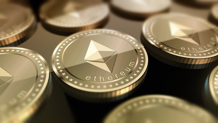 Ethereum cryptocurrency coins