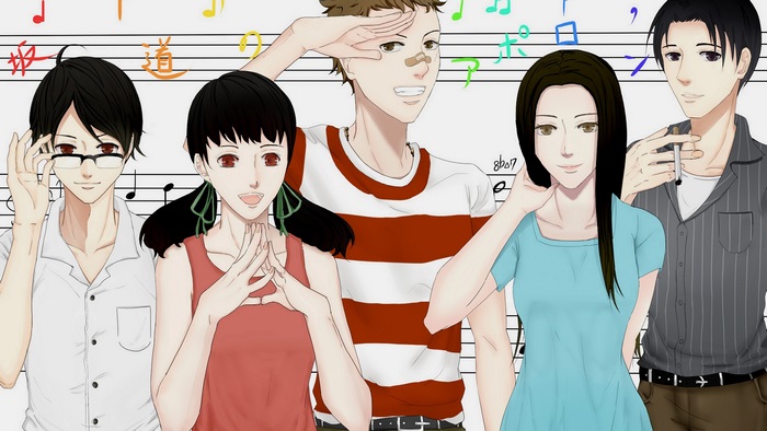 Characters from Kids on the Slope