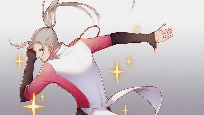 Victor Nikiforov from Yuri!!! On Ice