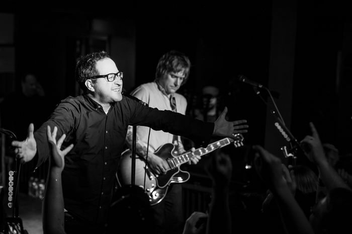 Craig Finn of The Hold Steady performs live