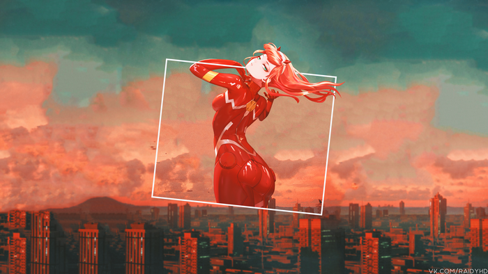 Zero Two from Darling in the FranXX 4K