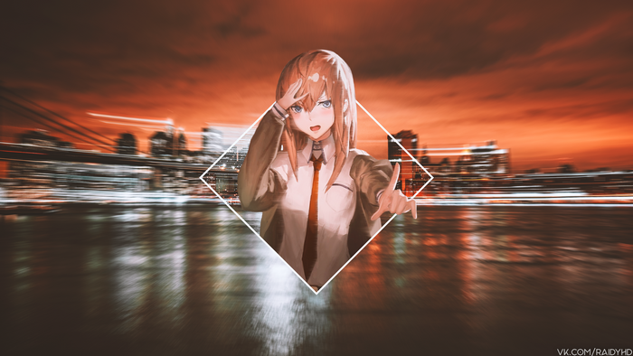 Kurisu Makise from Steins;Gate 4K