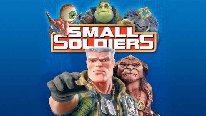 Small Soldiers movie poster with characters