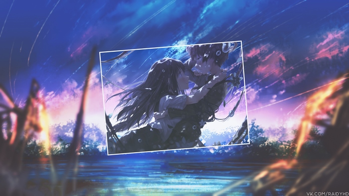 Eru Chitanda and Hōtarō Oreki from Hyouka 4K
