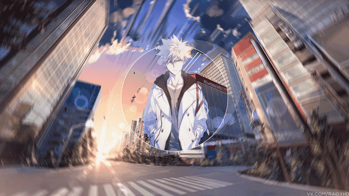 Katsuki Bakugou from My Hero Academia 4K