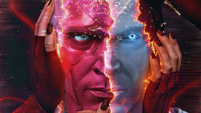 Vision from Marvel Comics WandaVision 4K