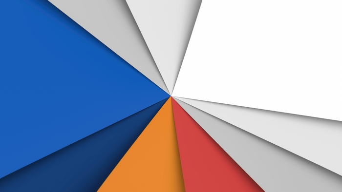 Abstract Colorful Geometric Design