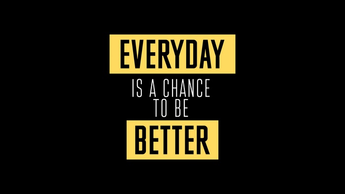 Motivational Quote with 4K Clarity