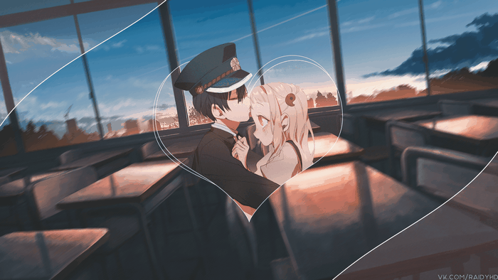 Hanako-kun and Yashiro Nene Moment 4K