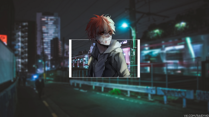 Shoto Todoroki from My Hero Academia 4K