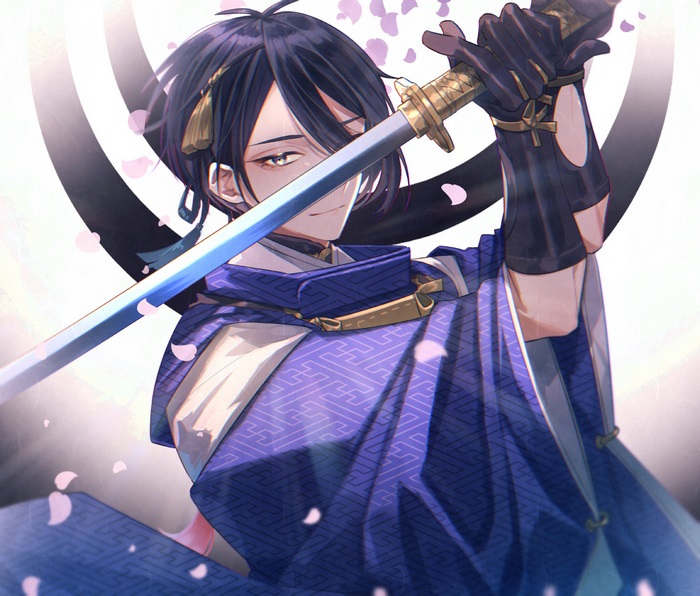 Mikazuki Munechika from Touken Ranbu
