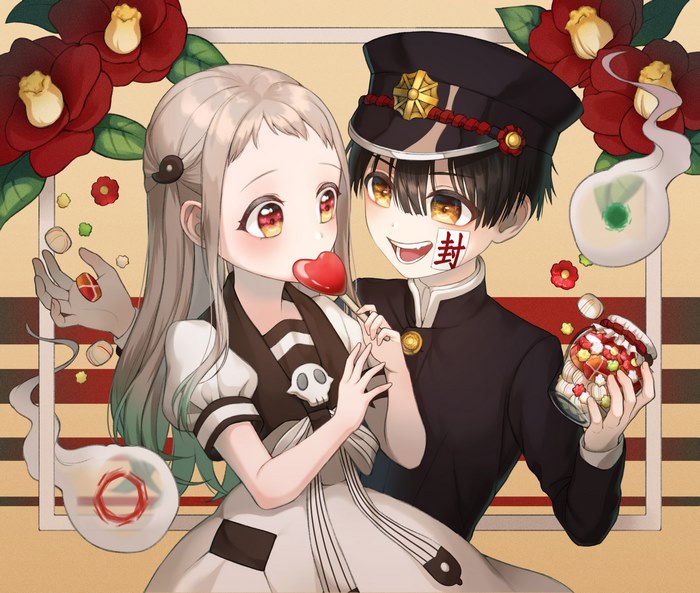 Hanako-kun and Yashiro Nene from Jibaku Shounen Hanako-kun