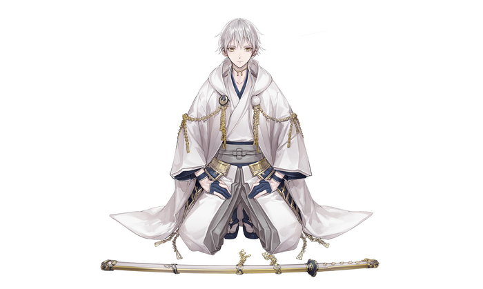 Tsurumaru Kuninaga from Touken Ranbu HD
