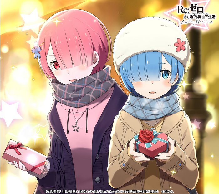 Ram and Rem from Re:ZERO Lost in Memories