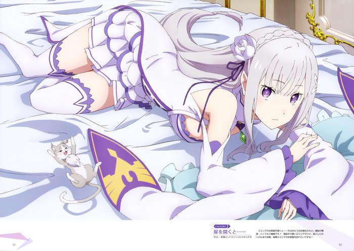 Emilia from Re:ZERO 4K
