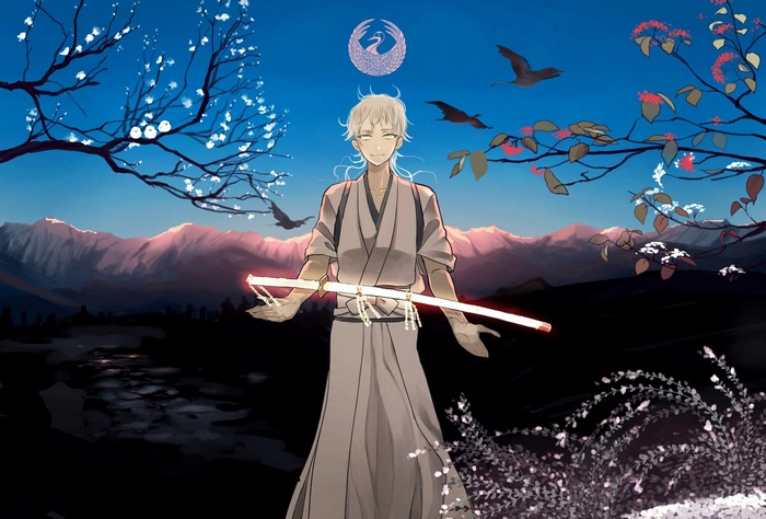 Tsurumaru Kuninaga from Touken Ranbu