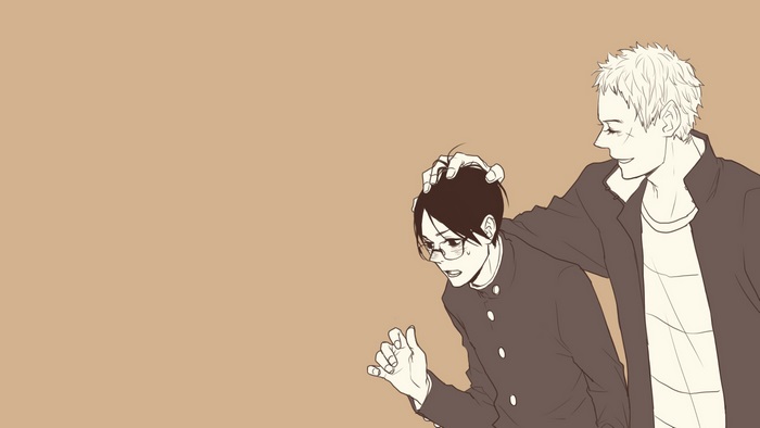 Kaoru and Sentaro from Kids on the Slope