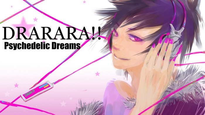 Izaya Orihara from Durarara!! with headphones