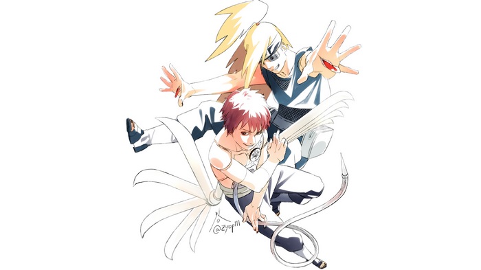 Sasori and Deidara from Naruto